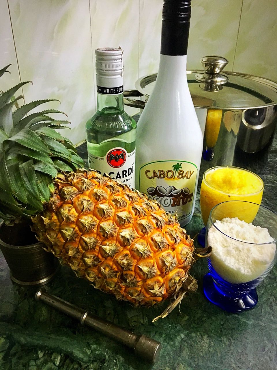 Pina Colada & Rum Jamalade Masala Monk